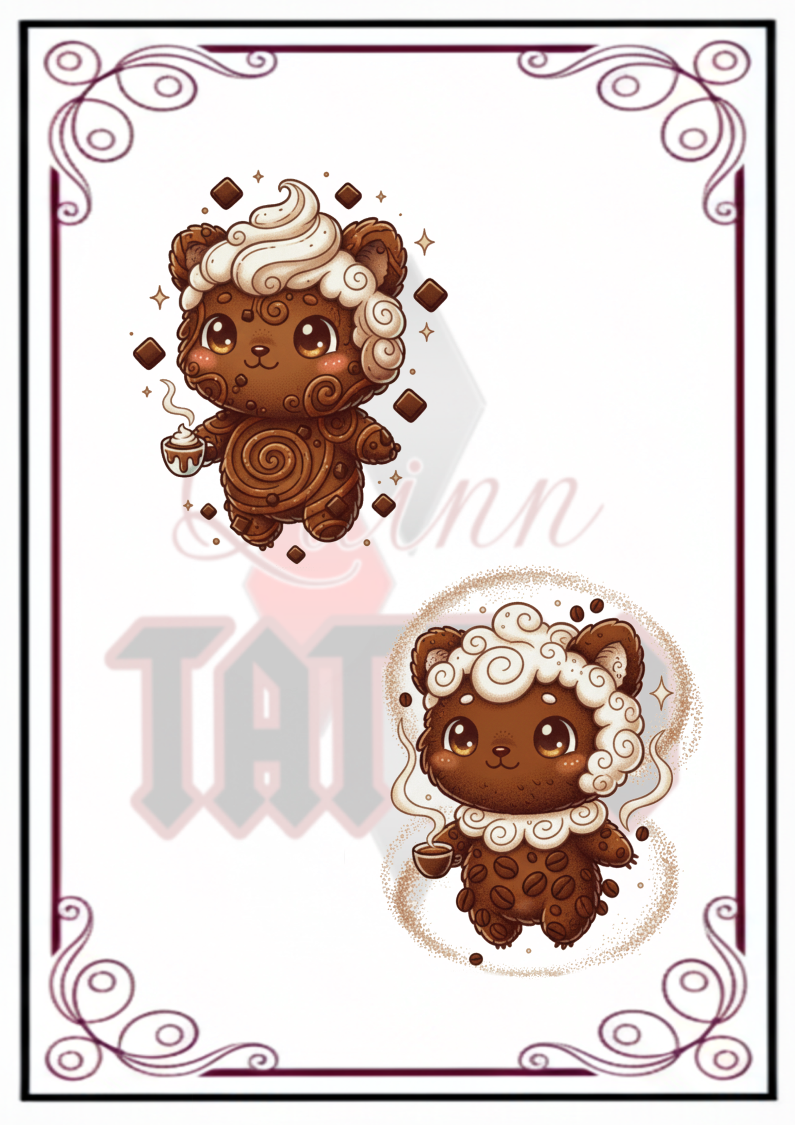 Flash Tatouage Kawaii : Oursons Gourmands à Augy (89)
Craquez pour la douceur avec ces nouveaux flashs disponibles chez Quinn Tattoo ! Des petits oursons façon